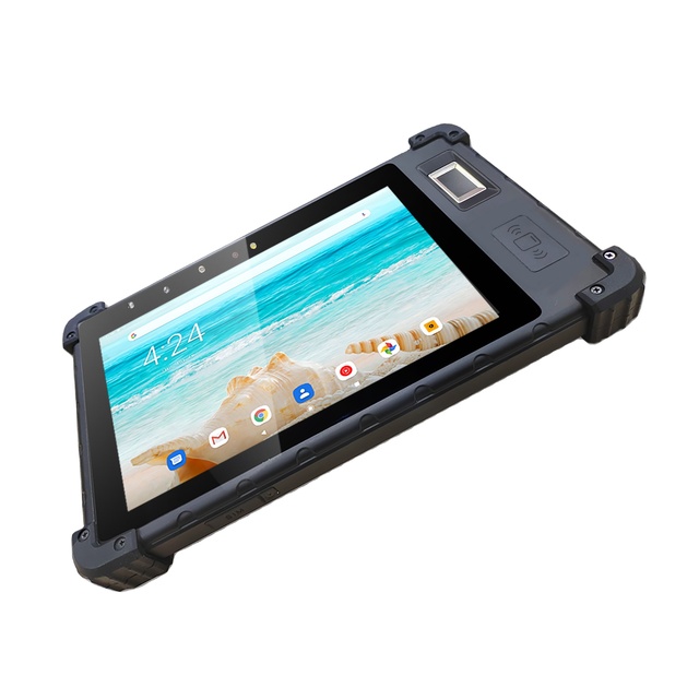 HF-FP08 FAP10 Iris UHF Biometric Fingerprint Waterproof Tablet NFC RFID Card Passport Android Rugged Tablet for Office