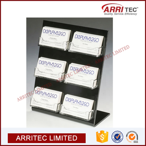 Rõ ràng Acrylic Túi chủ thẻ kinh doanh cho <span class=keywords><strong>Wall</strong></span> Mount Acrylic hiển thị thẻ đứng - Product Image 4