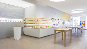 Diseño de Tienda de Perfumes de Lujo, Mostrador de Exhibición de Perfumes Personalizado, Stand Moderno para Tienda de Cosméticos de Belleza - Product Image 6