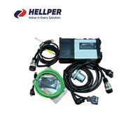 Multiplexor Hellper MB Star C5 SD Connect, Analizador de Motor OBD2, Escáner de Diagnóstico para Automóviles, Garantía de 2 Años, Software SSD, USB