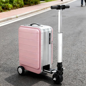 Valigia Smart da 20 Pollici con Asta in Lega di Alluminio Rinforzata, Antiurto e Resistente alle Cadute, Trolley da Viaggio Durevole - Product Image 6