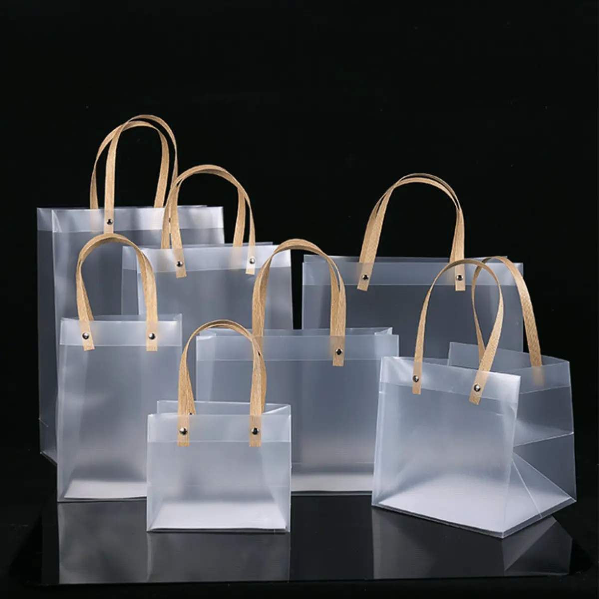 New Product Ideas 2023 Clear Pvc Handbag custom pvc jelly tote bag candy handbag Transparent Pvc Merchan Deesing