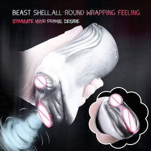 Yocy เครื่องสำเร็จความใคร่สองช่องสำหรับอวัยวะเพศชายจิ๋มเทียมเครื่องสำเร็จความใคร่ด้วยตนเอง - Product Image 3