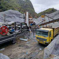 Planta Móvil de Trituración de Cono Portátil, Trituradora de Cono Móvil, Trituradora de Cono Montada sobre Ruedas y Criba