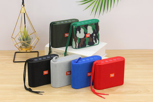 OEM ODM TG185 Enceintes Bluetooth sans fil rapides pour DJ, avec LED RGB, pour karaoké, lecteurs audio portables et soirées, enceinte en tissu - Product Image 6