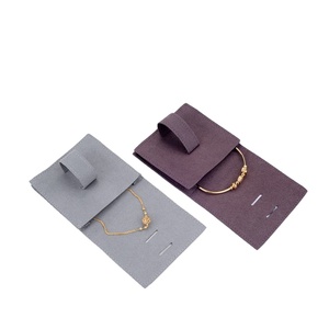New Style Velvet Earrings <strong>Bag</strong> with Gold Logo - Product Image 1