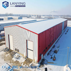 Edificio per Uffici Prefabbricato in Acciaio Moderno, Capannone Prefabbricato Antiruggine in Acciaio per Uffici - Product Image 5