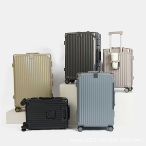 Dày Neoprene khung vali nhỏ 20inch lên máy bay xe đẩy trường hợp giữ cốc TSA mật khẩu khóa phổ bánh xe đô thị - Product Image 5