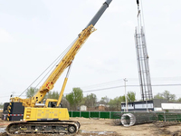 Grue sur chenilles XGC40T de 40 tonnes, nouvelle marque chinoise réputée, haute performance, garantie 1 an