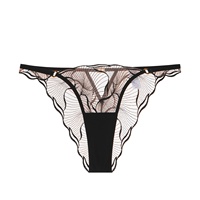 Braguitas Bikini de Estilo Francés para Mujer, Sexys, Delgadas, Transpirables, Cómodas, de Cintura Baja y Color Sólido