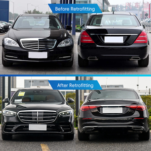 ชุดแต่งรถยนต์ W221 ปี 2006-2013 อัพเกรดปี 2024 ชุดแต่งพรีเมียม ประกอบด้วยกันชนหน้า-หลัง สเกิร์ตข้าง ฝากระโปรงหน้า ท่อไอเสีย สำหรับรถเบนซ์ S-Class - Product Image 2