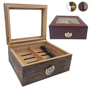 Оптовая продажа, оригинальная винтажная коробка для сигар, деревянная коробка для упаковки сигар