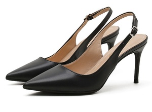 Nuovi sandali da donna <span class=keywords><strong>con</strong></span> <span class=keywords><strong>tacco</strong></span> alto a punta a bocca bassa in microfibra <span class=keywords><strong>scarpe</strong></span> alla moda <span class=keywords><strong>con</strong></span> <span class=keywords><strong>tacco</strong></span> alla moda - Product Image 2