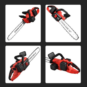 42V Brushless Cordless Chainsaw 16 Inch Lithium-Ion Battery Powered Chain <b>Saw</b> for Wood Cutting Tree Pruning Home Use BONAMEIJIN- - Product Image 6