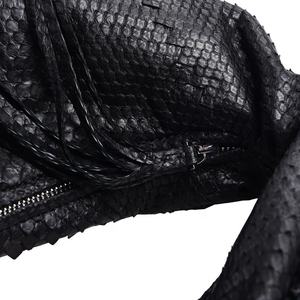 מעצב אחרון בסגנון מעצב נחש עור תיק הובו תיק יד עור תיק לוגו מותאם אישית עם tassel מותאם אישית עבור נשים בעלי חיים - Product Image 5