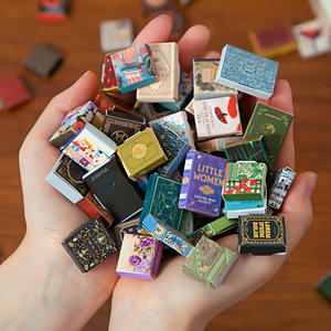 SIMNO, Serie de arquitectura en miniatura DIY de madera: Librería Retro, <span class=keywords><strong>tienda</strong></span> de comestibles Vintage, Kits de montaje 3D para entusiastas de <span class=keywords><strong>la</strong></span> artesanía - Product Image 6