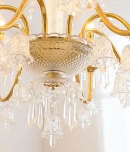 Zèle Éclairage Usine Vente Directe Lustre Moderne Décoration De Mariage Lustre En Cristal Noir Lumière - Product Image 2