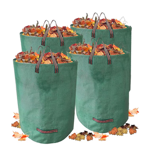Set <span class=keywords><strong>di</strong></span> Sacchi da Giardino Moderni in PP Verde Scuro da 272L con Sacchi Personalizzabili per Prato e Foglie - Product Image 1
