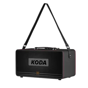 Koda nhà máy bán buôn điện lớn bằng gỗ chất lượng cao xách tay loa không dây với <span class=keywords><strong>Bluetooth</strong></span> - Product Image 1