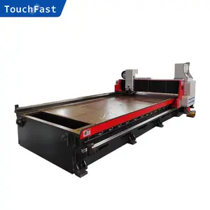 Touchfast V taglio scanalatrice in acciaio inox CNC metallo V scanalatura macchina da taglio CNC V scanalatrice