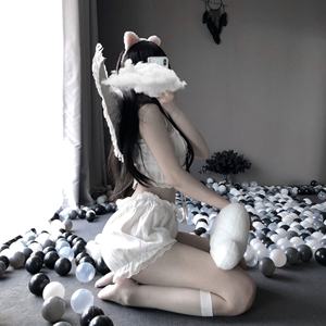 Lencería Sexy Retro de Alta Calidad con Encaje, Estilo Francés, para Fotos Privadas, Ropa de Dormir, Conjunto de Lencería Íntima - Product Image 2