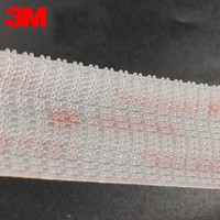Bande adhésive transparente à clipser réutilisable 3M SJ3560 Type 250 pour fixation détachable de panneaux en verre et acrylique