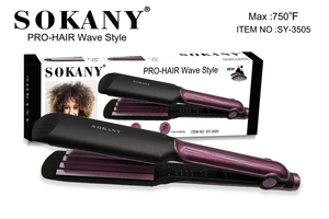 מחליק שיער Sokany Hot Sales 480F ומחליק שיער קרמי ממותג פרטי - Product Image 3