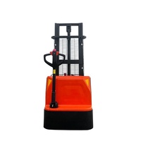 Forklift Elektrik Noblelift 3.6M dengan Ketinggian Angkat Terbaik, Full Electric Stand-On Stacker untuk Industri Ritel