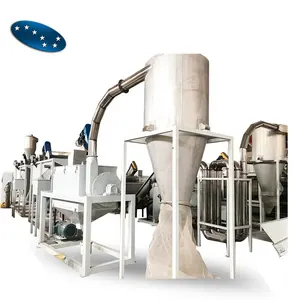 Plastic recycling industry machine to recycled material from the bottle to master batch