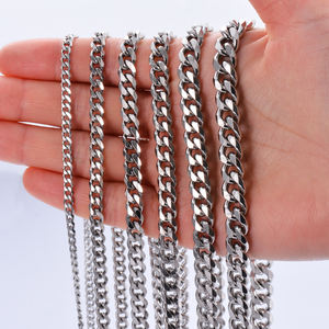 Водонепроницаемая золотая цепочка из нержавеющей стали - Product Image 4