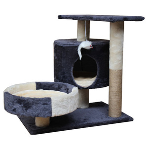 <span class=keywords><strong>Arbre</strong></span> <span class=keywords><strong>à</strong></span> <span class=keywords><strong>chat</strong></span>, poste <span class=keywords><strong>à</strong></span> gratter pour chaton, maison de luxe, support couvrant le Sisal - Product Image 1