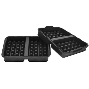 <span class=keywords><strong>Moule</strong></span> en <span class=keywords><strong>silicone</strong></span> gaufré de haute qualité, lot de 2, adapté aux friteuses à air et aux fours, facile à démouler, pour la cuisine à domicile, plateau de cuisson, outils de pâtisserie - Product Image 1