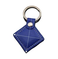 Clé de contrôle d'accès RFID programmable 13,56 MHz, porte-clés PVC, cartes de contrôle d'accès
