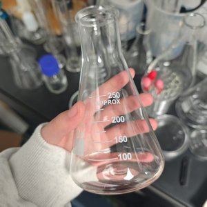 SCIEDU Lab Glass Química orgánica Frasco cónico Cilindro de medición Embudo Graduado Cuentagotas Cristalería Kits Juego de equipos - Product Image 6
