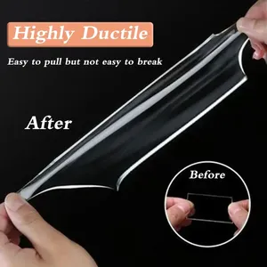 Siêu Mạnh Mẽ Hai Mặt Trong Suốt Nano Băng Tái Sử Dụng Nhựa Không Thấm Nước Cho Phòng Tắm Trang Trí Nội Thất Chịu Nhiệt <span class=keywords><strong>Frisbee</strong></span> - Product Image 4