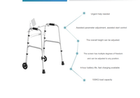 Exosquelette P1 intelligent et portable ultra-léger de 2,8 kg pour la marche assistée, adapté à la hémiplégie et aux faiblesses musculaires