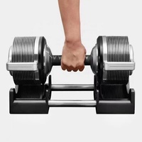 Ensemble d'haltères réglables de haute qualité 1KG en fonte 32kg