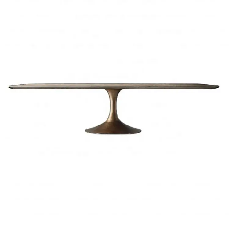 Modern Style Aero Wood Rectangular Dining Table HLM24