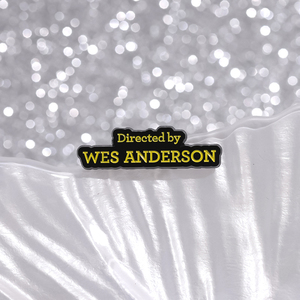 "Réalisé par WES <span class=keywords><strong>ANDERSON</strong></span>" Dessin animé anglais nom émail broche mode vêtements accessoires cadeau pour les amis - Product Image 4