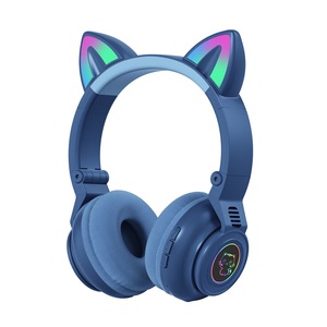 Audífonos Inalámbricos <span class=keywords><strong>con</strong></span> <span class=keywords><strong>Orejas</strong></span> <span class=keywords><strong>de</strong></span> <span class=keywords><strong>Gato</strong></span> y Micrófono, Auriculares para Juegos <span class=keywords><strong>con</strong></span> Diseño <span class=keywords><strong>de</strong></span> Dibujos Animados RGB, Regalo para Niñas y Niños - Product Image 6