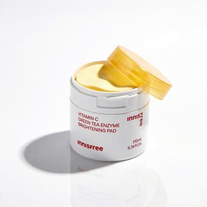 Innisfree Vitamin C Green Tea Enzyme Brightening Pad 170ml Tónico en Discos para Todo Tipo de Piel - Product Image 1
