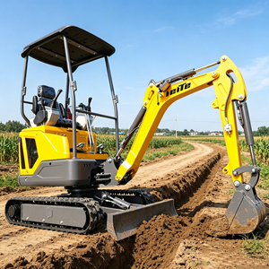 Productos Más Vendidos a Nivel Mundial, Venta Directa de Fábrica, Miniexcavadora de 1.6 T, Equipo de Movimiento de Tierras para Granjas y Obras - Product Image 1