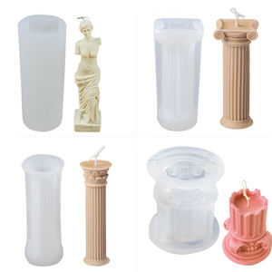 थोक DIY रोमन स्तंभ के लिए सिलिकॉन मोल्ड केक 3D चित्र सिलिकॉन मोमबत्ती Molds वीनस डेविड रोम बड़े स्तंभ मोमबत्ती मोल्ड - Product Image 2