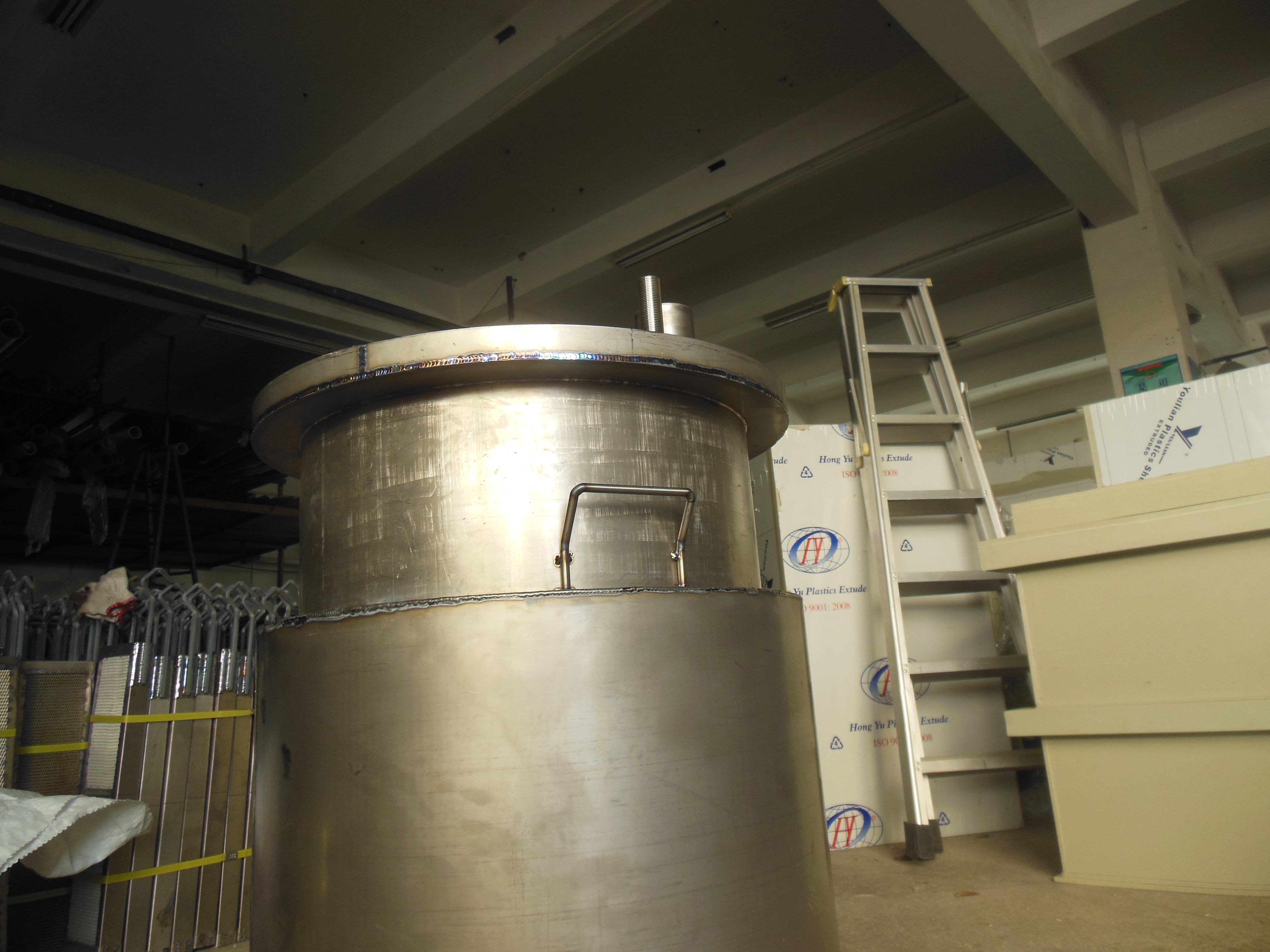 titanium tank for gold refining