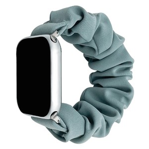 <span class=keywords><strong>Bracelet</strong></span> de montre en nylon élastique Forwelleny, <span class=keywords><strong>tissu</strong></span> plissé mignon, sangle extensible pour IWatch Series 11 Ultra/10, <span class=keywords><strong>bracelet</strong></span> pour femmes et filles - Product Image 6