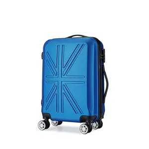 도매 뜨거운 판매 수하물 가방 12 PCS 세트 CKD 반제품 여성 여행 가방 ABS 트롤리 수하물