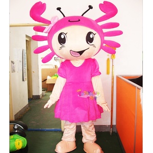 गर्म बिक्री वयस्क क्रैब लड़की शुभंकर पोशाक पोशाक यूनिसेक्स पशु कार्टून परिधान कॉस्प्ले कार्ब पार्टी के लिए चलने के सूट - Product Image 1