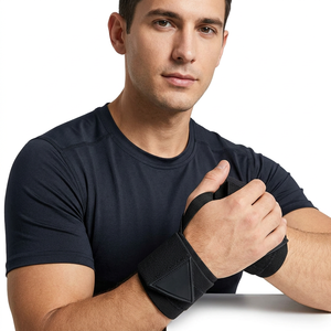 สายรัดข้อมือแบบกำหนดเองได้ น้ำหนักเบา สำหรับเพาะกาย ยกน้ำหนัก ดีไซน์กันลื่น ใช้ได้ทั้งชายและหญิง พร้อมโลโก้สั่งทำพิเศษ ป้องกันข้อมือขั้นสูง - Product Image 1