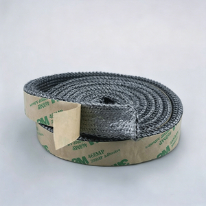 Bande d'isolation en fibre <span class=keywords><strong>de</strong></span> <span class=keywords><strong>verre</strong></span> tissée haute densité anti-déchirure <span class=keywords><strong>pour</strong></span> l'étanchéité des fours <span class=keywords><strong>de</strong></span> soudage et <span class=keywords><strong>de</strong></span> fusion - Product Image 1