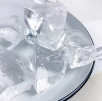 Cire gel/cire gelée pour la décoration intérieure Bougie parfumée aux fleurs séchées fantaisie